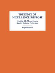 Cover of: Smaller Bodleian collections: English miscellaneous, English poetry, English theology, Finch, Latin theology, Lyell, Radcliffe Trust