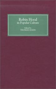 Cover of: Robin Hood in popular culture by edited by Thomas Hahn.