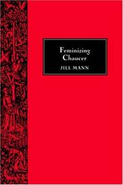 Cover of: Feminizing Chaucer by Jill Mann