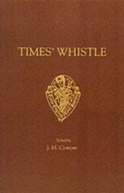 Cover of: Time's Whistle and other poems by R C