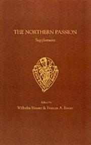 Cover of: Northern Passion (Supplement) (Early English Text Society Original Series)