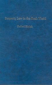 Cover of: Property law in the Arab world by Farhat Jacob Ziadeh