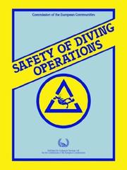 Cover of: Safety of Diving Operations