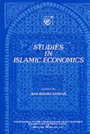 Cover of: Studies in Islamic Economics (Perspectives of Islam)