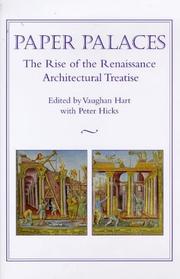 Cover of: Paper Palaces: The Rise of the Renaissance Architectural Treatise