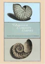 Cover of: The Ambonese curiosity cabinet by Georg Eberhard Rumpf