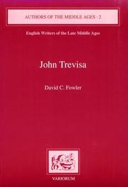 Cover of: John Trevisa by David C. Fowler