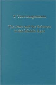Cover of: The Jews and the sciences in the Middle Ages