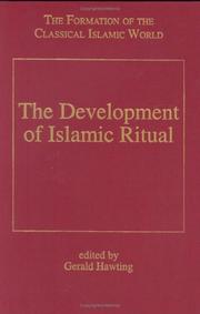 Cover of: The development of Islamic ritual