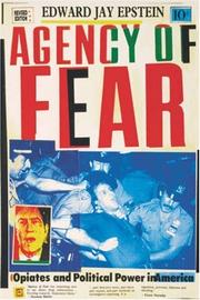 Cover of: Agency of fear