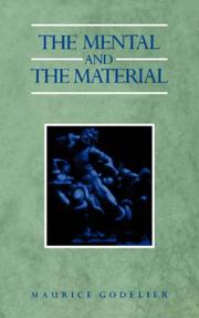 Cover of: The Mental and the Material