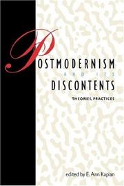 Cover of: Postmodernism and Its Discontents by E. Ann Kaplan