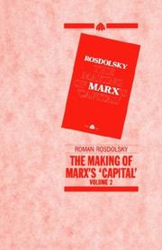 Cover of: The Making of Marx