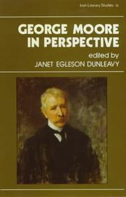 Cover of: George Moore in Perspective