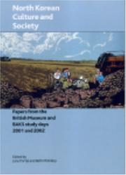 Cover of: North Korean Culture and Society (British Museum Research Publication)