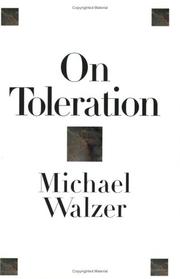 Cover of: On Toleration by Michael Walzer