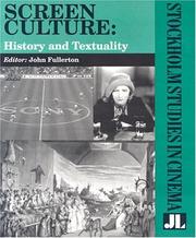 Cover of: Screen Culture: History and Textuality (Stockholm Studies in Cinema (John Libbey Publishing))