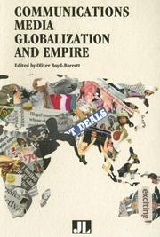 Cover of: Communications Media, Globalization, And Empire
