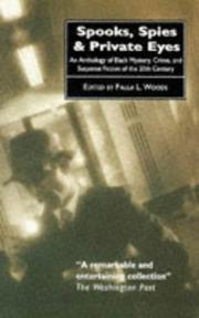 Cover of: SPOOKS, SPIES AND PRIVATE EYES: AN ANTHOLOGY OF BLACK MYSTERY, CRIME AND SUSPENSE FICTION OF THE 20TH CENTURY