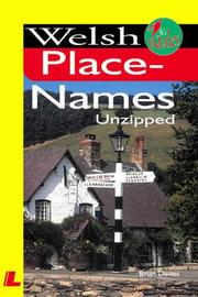 Cover of: Welsh place-names unzipped by Davies, B., Davies, B.