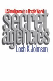 Cover of: Secret Agencies by Loch K. Johnson