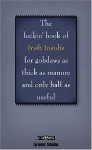 Cover of: The Feckin' Book of Irish Insults