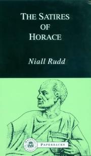 The Satires of Horace by Niall Rudd