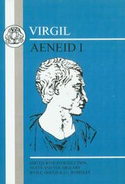 Cover of: Virgil: Aeneid I (Latin Texts)