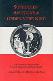 Cover of: Sophocles: Antigone & Oedipus the King : a companion to the Penguin translation of Robert Fagles