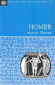 Cover of: Homer (Inside the Ancient World) (Inside the Ancient World)