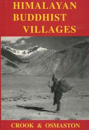 Cover of: Himalayan Buddhist Villages by John H. Crook, Henry Osmaston