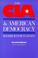 Cover of: The CIA and American democracy