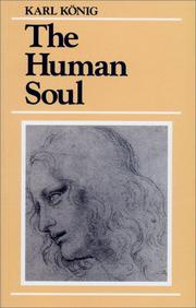 Cover of: The Human Soul by Karl Konig