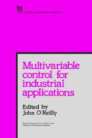 Cover of: Multivariable control for industrial applications