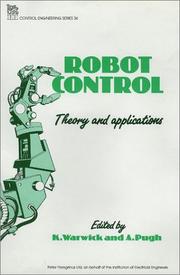 Cover of: Robot control by edited by K. Warwick and A. Pugh.