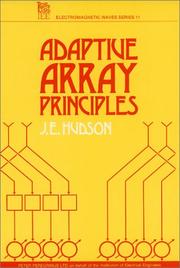 Cover of: Adaptive Array Principles (Ieee Electromagnetic Waves Series)