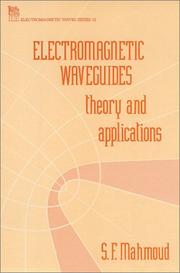 Cover of: Electromagnetic waveguides by S. F. Mahmoud