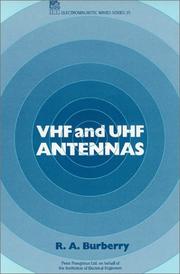 VHF and UHF antennas by R. A. Burberry