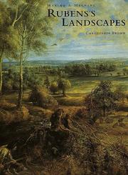 Rubens's Landscapes by Christopher Leslie Brown