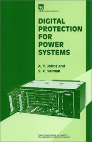 Digital protection for power systems by A. T. Johns, S. K. Salman