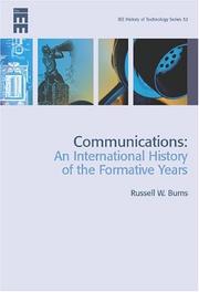Cover of: Communications by Russell Burns