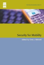 Cover of: Security for Mobility (Telecommunications)