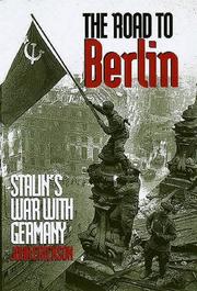 Cover of: Stalin's war with Germany by John Erickson