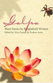 Cover of: Galpa: Short Stories by Bengali Women