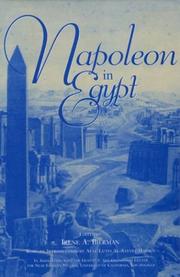 Cover of: Napoleon in Egypt by edited by Irene A. Bierman ; with an introduction by Afaf Lutfi Al-Sayyid Marsot.