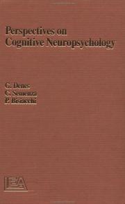 Cover of: Perspectives On Cognitive Neuropsychology