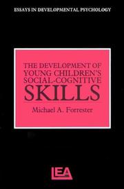 Cover of: The Development Of Young Children's Social-Cognitive Skills (Essays in Developmental Pychology)
