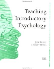 Cover of: Teaching Introductory Psychology (Teachers Guide for Principles Series) by Roz Brody