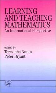 Cover of: Learning and teaching mathematics: an international perspective