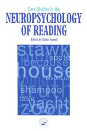 Cover of: Case Studies in Neuropsychology of Reading by Elaine Funnell